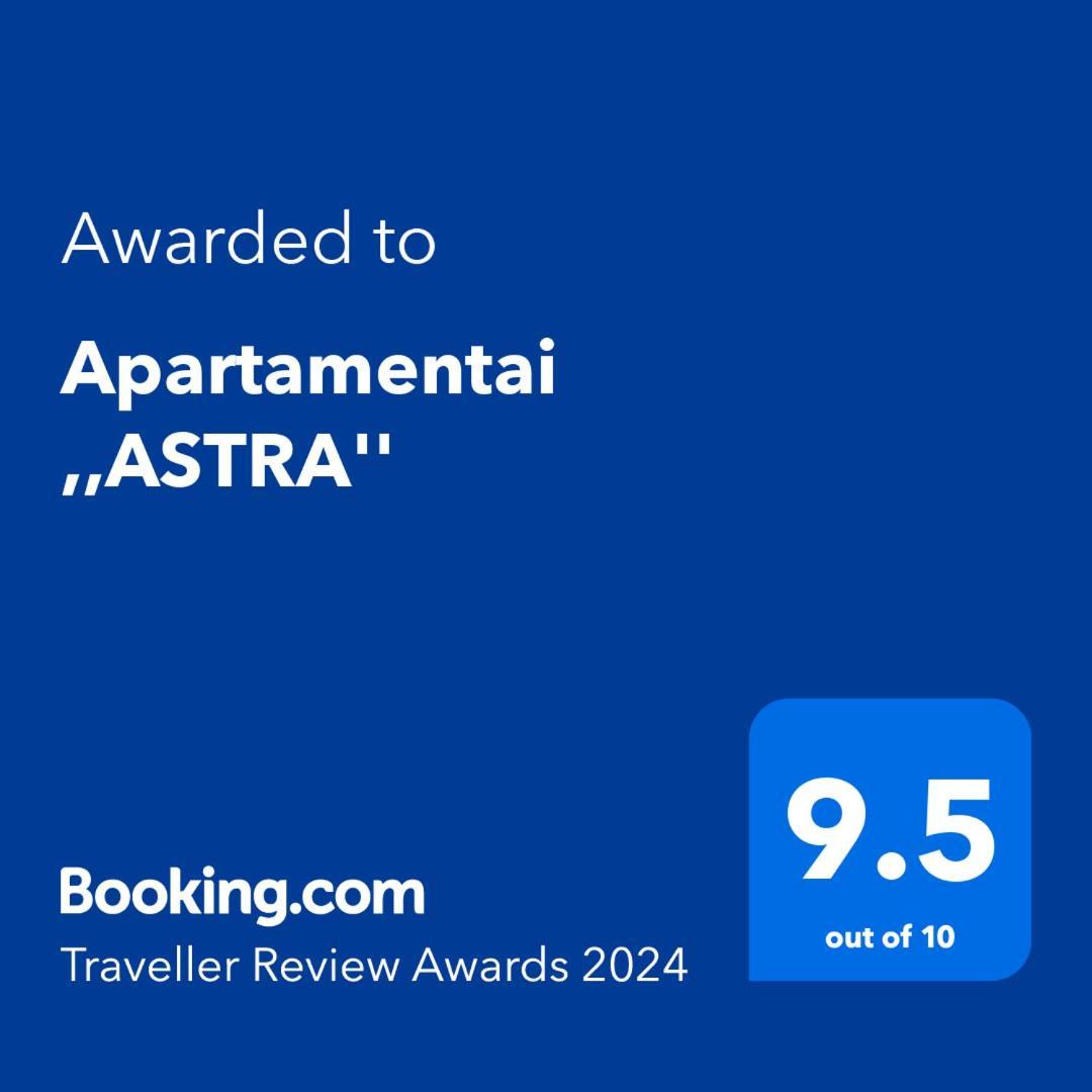 Apartamentai ,,Astra" Birštonas Dış mekan fotoğraf